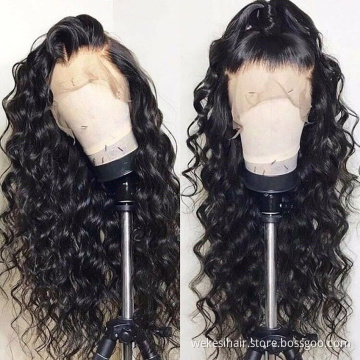 WKSwigs Afro Kinky Curly HD Lace Front Wigs Cuticle Aligned Virgin Hair Mongolian Kinky Curly 13*4 HD Lace Frontal Human Wigs